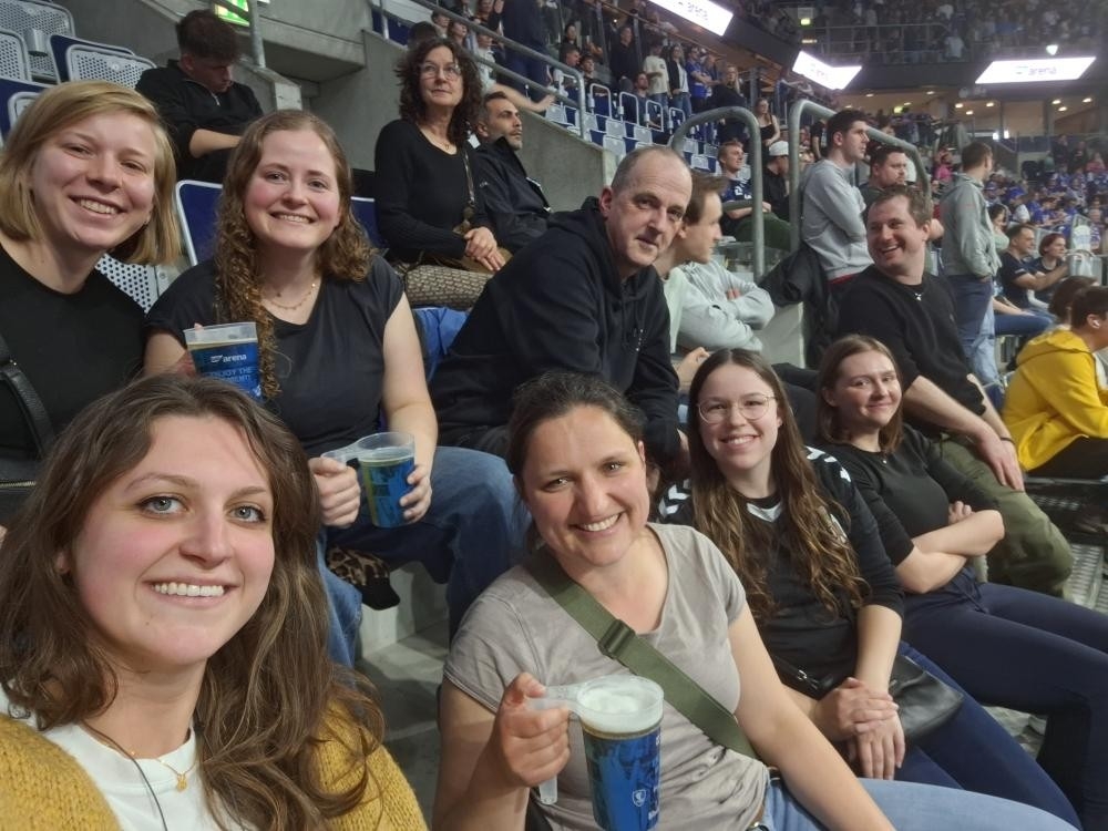 Pokalfinale Gruppenfoto