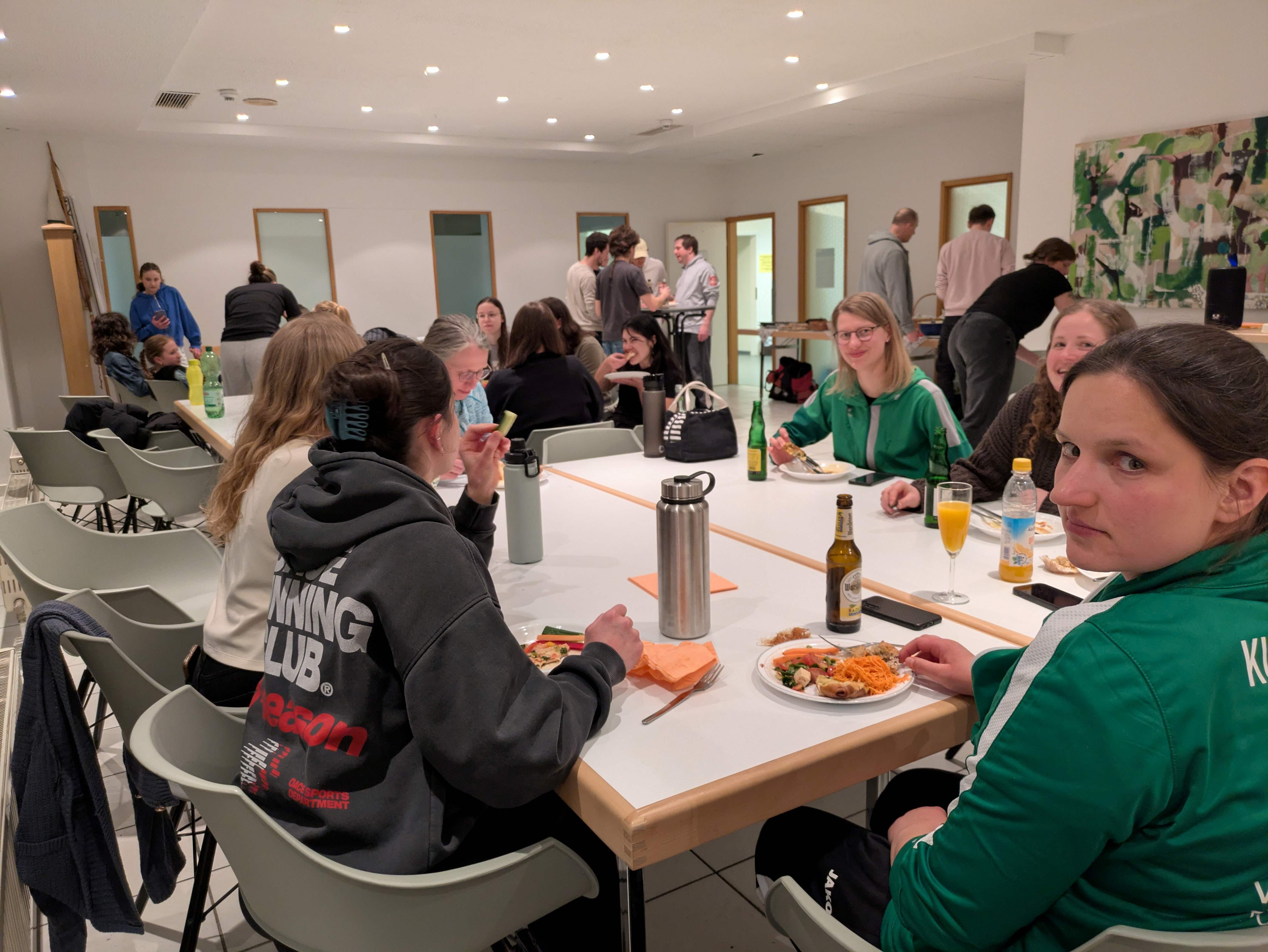 Saisonabschluss im Bistro